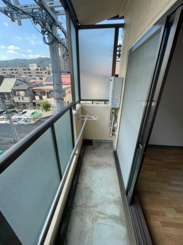ハートピア甲南山手のバルコニー