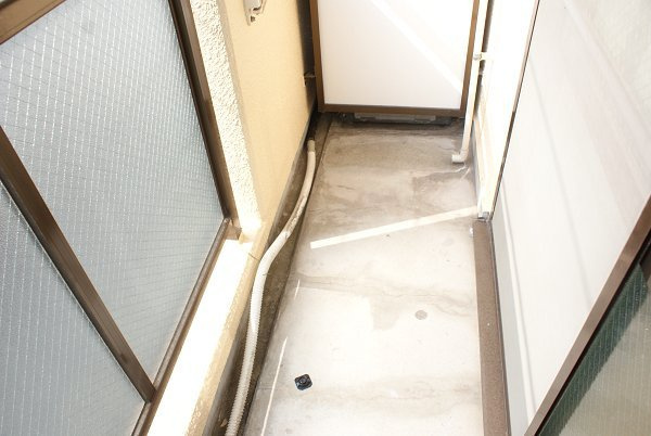 ハートピア甲南山手のバルコニー