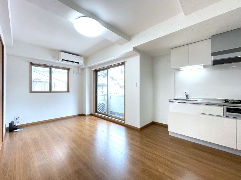 中天マンションの居間・リビング