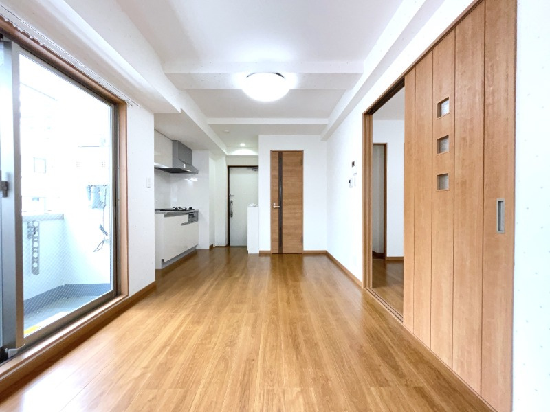 中天マンションの居間・リビング