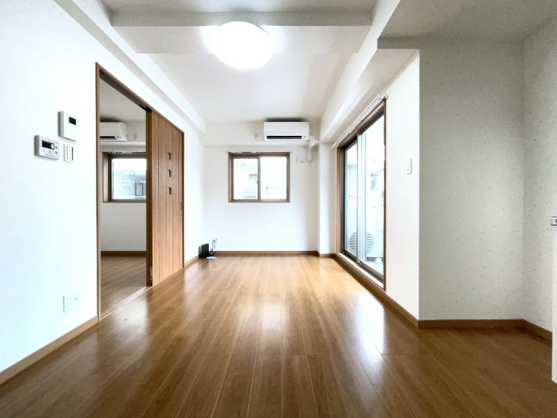 中天マンションの居間・リビング