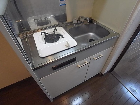 HU岩屋ハイツのキッチン