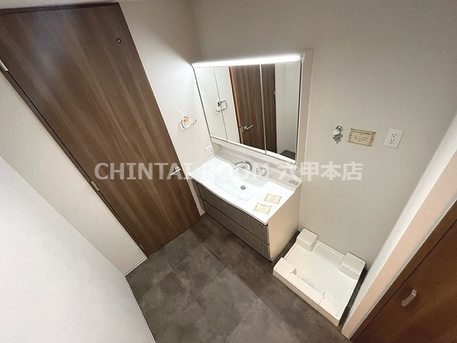 シー・クリサンス西岡本の洗面所