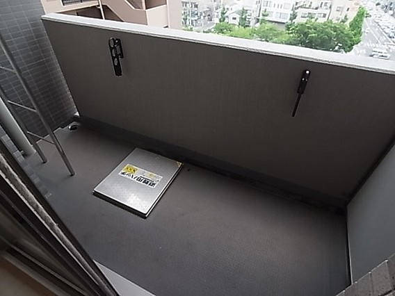 エヴァステージ神戸六甲のバルコニー