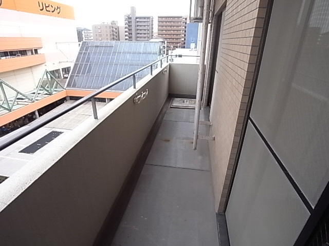 ワコーレ甲南のバルコニー