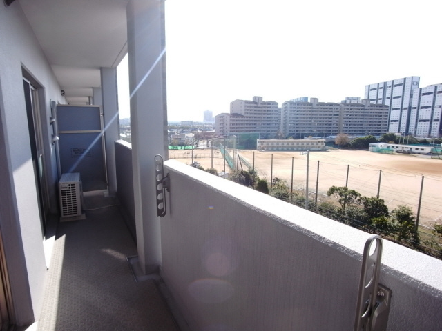エアリーヒルズ芦屋のバルコニー