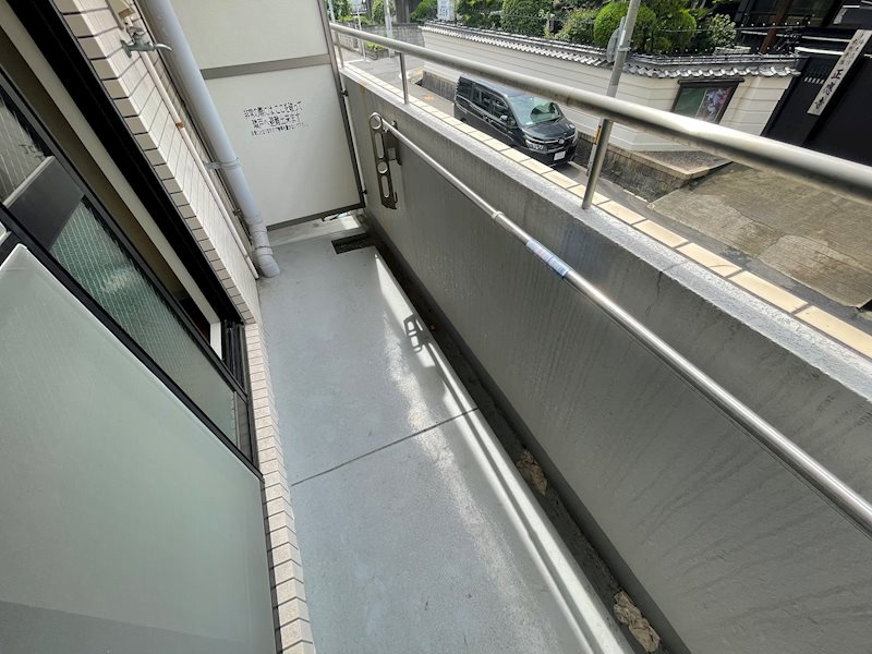 サンハイツ雅のバルコニー