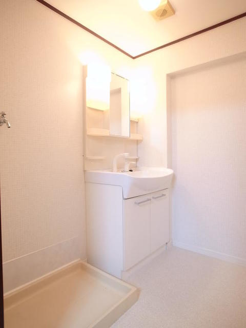 ビバリーハウス青谷1番館の洗面所