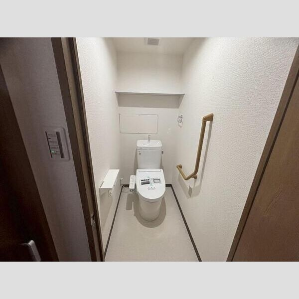 灘の浜高層住宅のトイレ