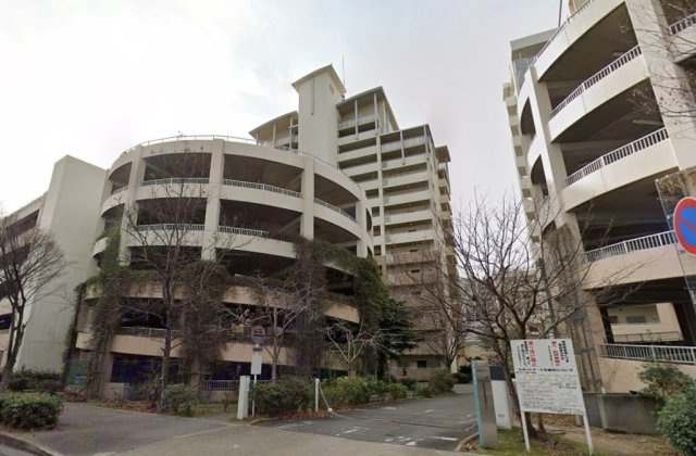 灘の浜高層住宅の外観