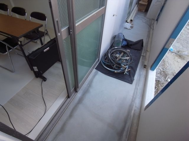 サニーコート神戸下山手のバルコニー