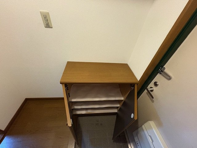 プランドール安田の玄関