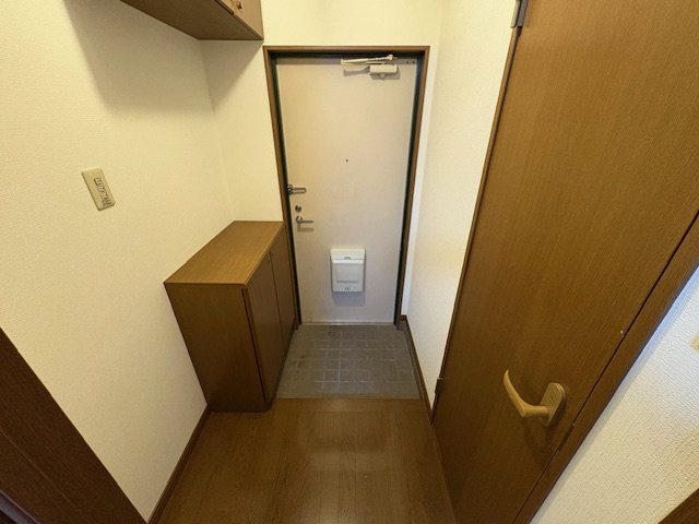 プランドール安田の玄関