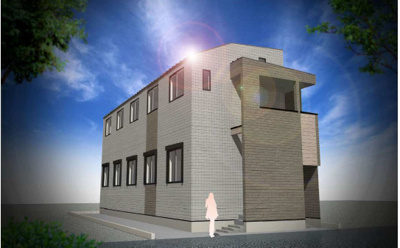 【外観パース】 | ハーモニーテラスお花茶屋 | 同一仕様写真