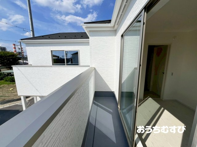 春日井市下津町1期(全2棟)のバルコニー