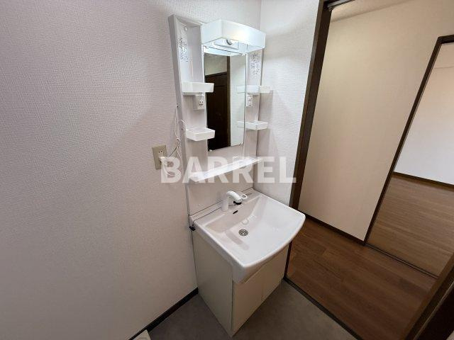 テラジハイツI号館の独立洗面台