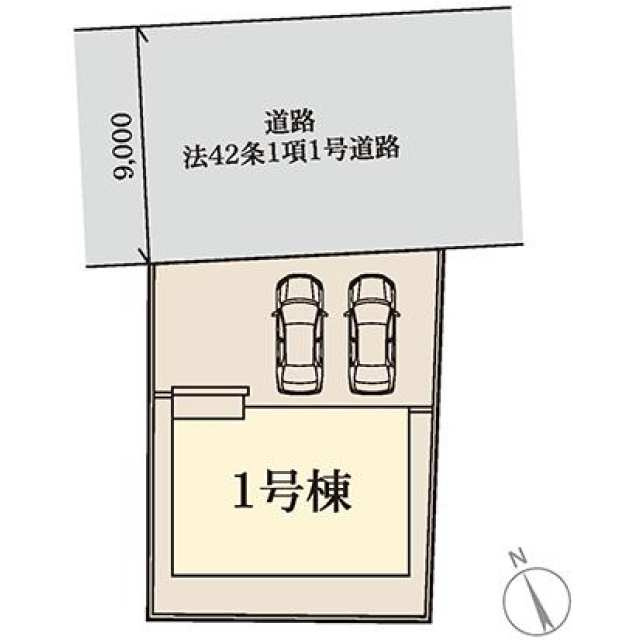 リーブルガーデン宇都宮市緑第９　新築一戸建ての区画図