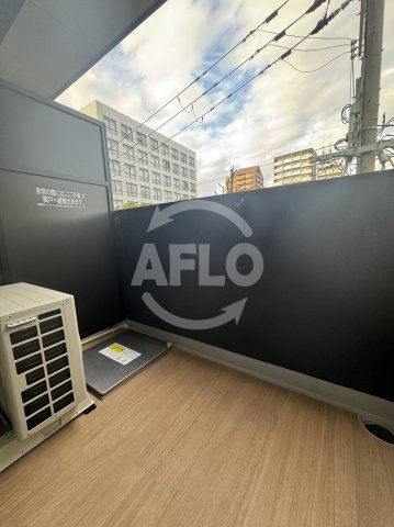 プレサンスドームシティのバルコニー|プレサンスドームシティ　バルコニー