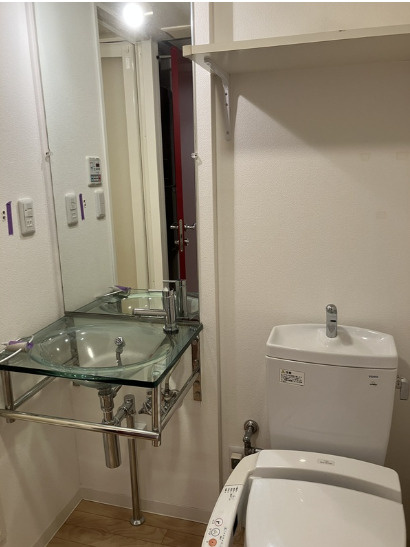 プライム学芸大学の洗面所