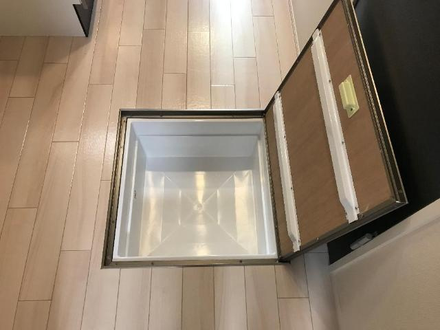 プルメリアの収納|キッチン床下