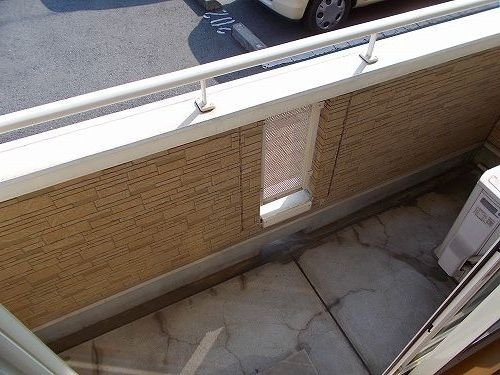パークメゾン田寺Ⅰのバルコニー