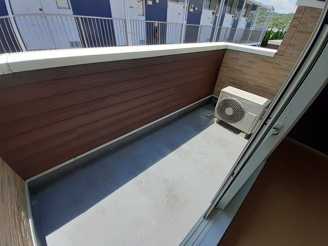 メゾン・ド・キャッスルのバルコニー