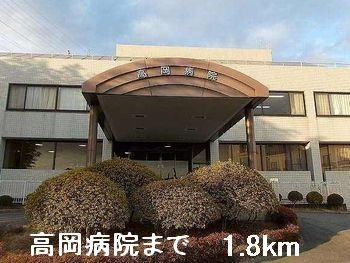 メゾン・ド・キャッスルの周辺|高岡病院まで1800m