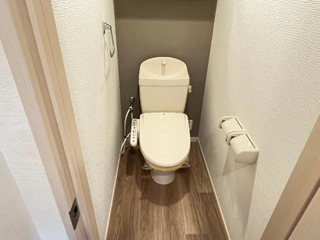 サンパレスのトイレ|シャワー付トイレ