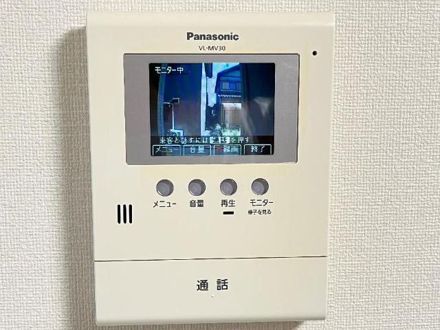 サンパレスの内装|カメラ付インターホン