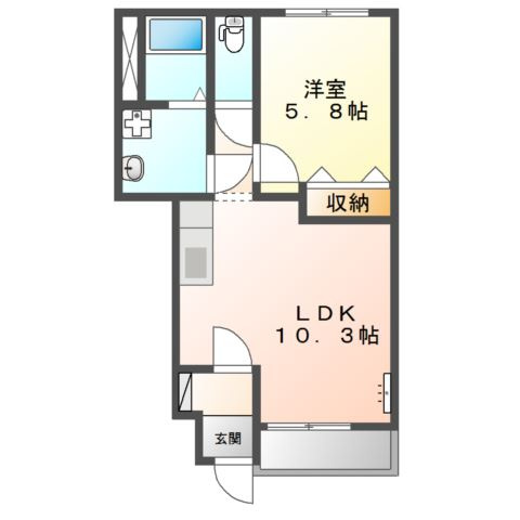 サンパレスの間取り