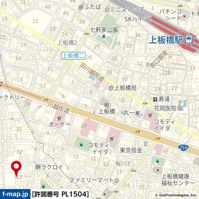 【地図】 | スカイコート練馬