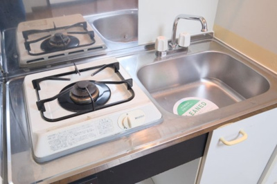 【キッチン】 | アイコート江古田 | 1口ガスコンロ