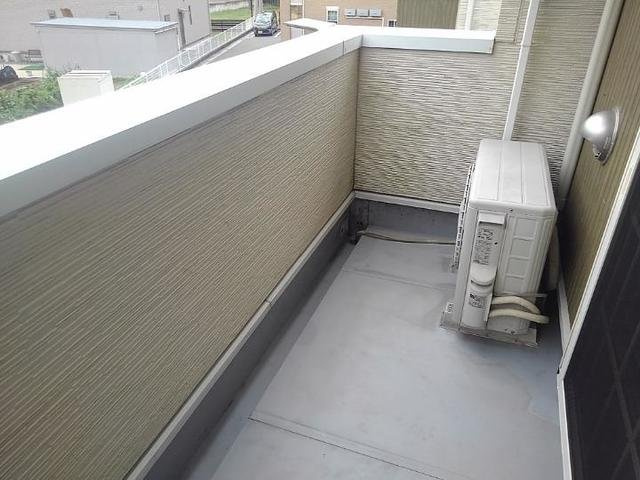 アイリスガーデンＢのバルコニー