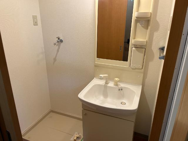 ＩＮＧＬＥ　ＳＩＤＥの洗面所|洗面