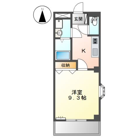 サクセスＯＮの間取り