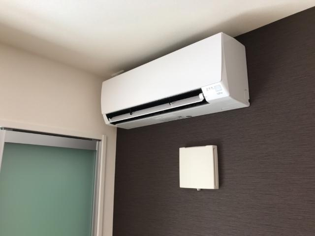 飾磨区中島　新築アパートの設備|エアコン（イメージ）