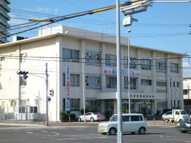 飾磨区中島　新築アパートの周辺|飾磨警察署まで497ｍ