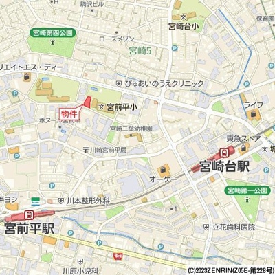 【地図】 | ＫＤＸレジデンス宮前平