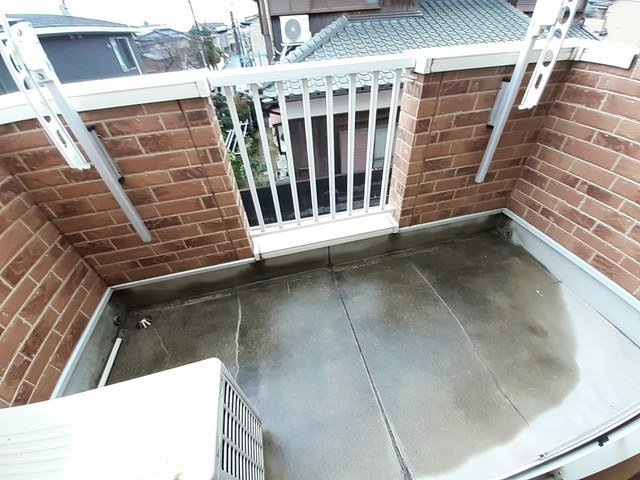 井ノ口ハイツⅡのバルコニー