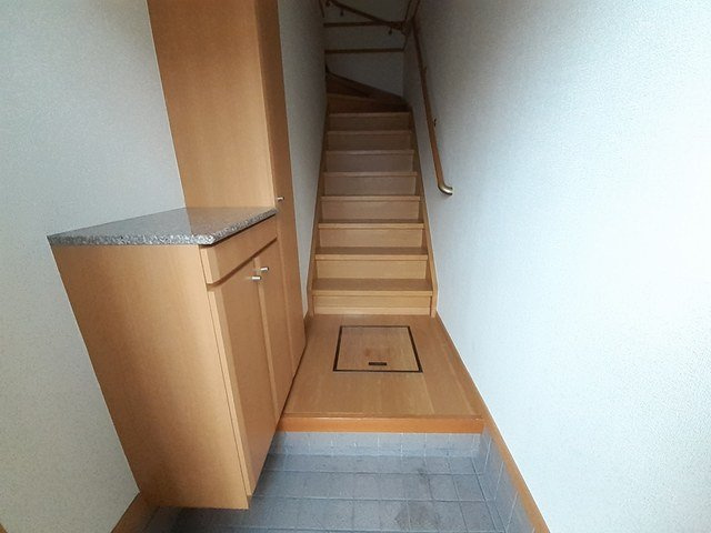 井ノ口ハイツⅡの玄関