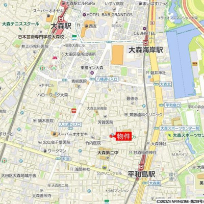 【地図】 | コスモリード大森北