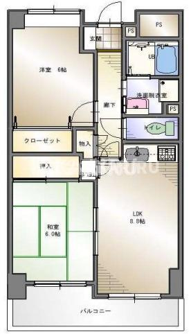 サンシード城東の間取り