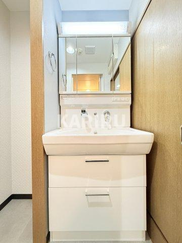 サンシード城東の洗面所