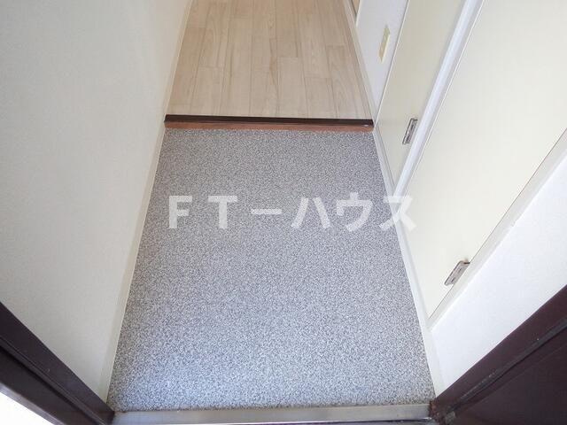 柴田コーポの玄関