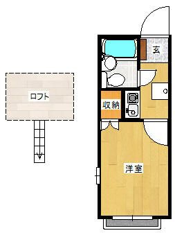 サンパレス大久保壱番館の間取り