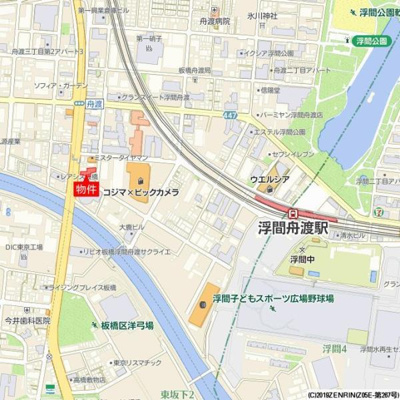 【地図】 | ウイング舟渡