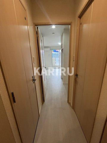 アリビオ京橋の玄関