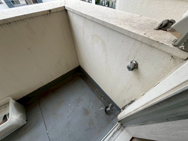 ハッピーコート魚崎のバルコニー