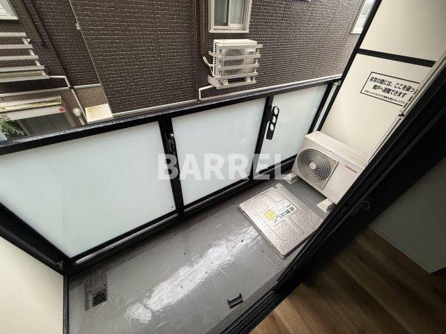 AILE池田のバルコニー