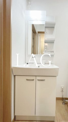 【洗面所】 | オレンジポピー | 独立洗面台です。